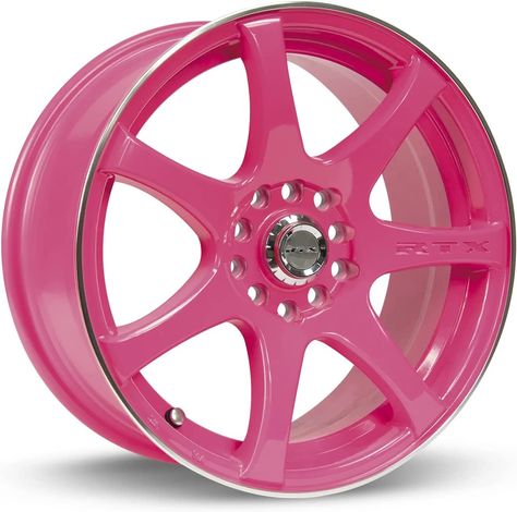 Pink Wheels, Aftermarket Rims, Pink Rims, Jetta A2, Rx 8, Vw Touareg, Rx 7, Hub Caps, Wheel Rim