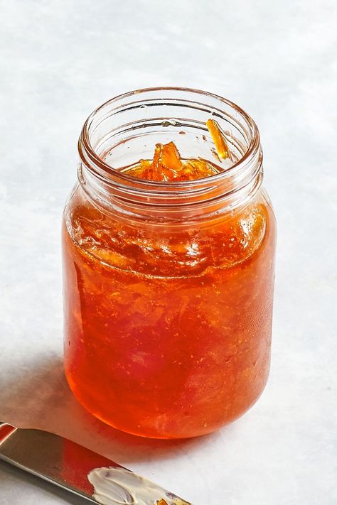 Homemade Orange Marmalade Recipe, Sugar Free Orange Marmalade, Orange Marmalade Recipe, Orange Jelly, Orange Jam, Preserving Foods, Marmalade Recipe, Jam Recipes Homemade, Canning Jam