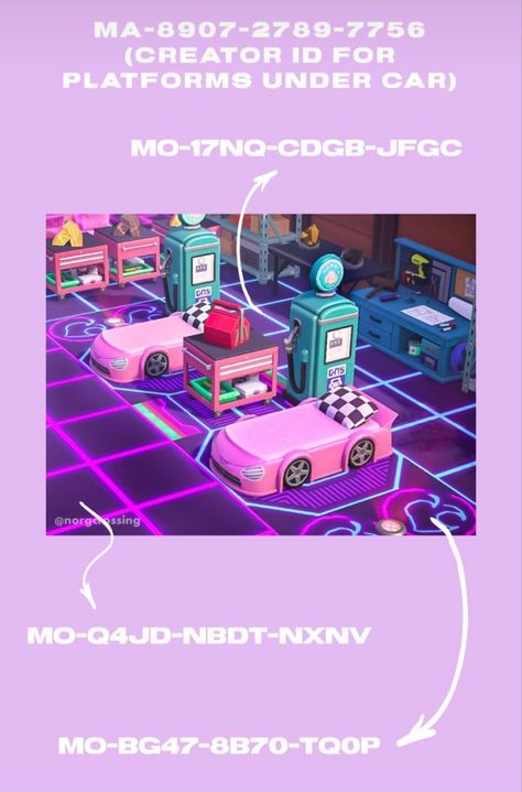 Cyberpunk Acnh Codes, Animal Crossing Neon Path, Acnh Cyberpunk Design, Acnh Neon Design Code, Animal Crossing Cyberpunk, Acnh Neon Design, Acnh Vaporwave, Acnh Synthwave, Animal Crossing Vaporwave