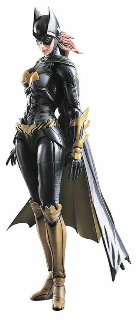 Play Arts Kai Action Figures, Dc Batgirl, Play Arts Kai, Batman And Batgirl, Batman Arkham Knight, Model Sheet, Arkham Knight, Bd Comics, Comics Girls