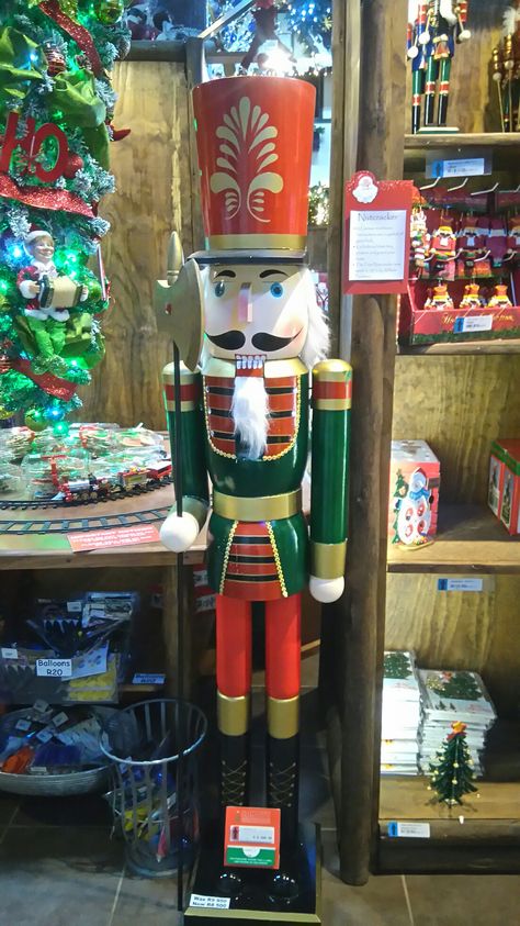 Big Nutcrackers, Green Nutcracker, Nutcracker Decor, Christmas Nutcrackers, Idea Board, Red And Teal, Nutcracker Christmas, Green Coat, Holly Jolly