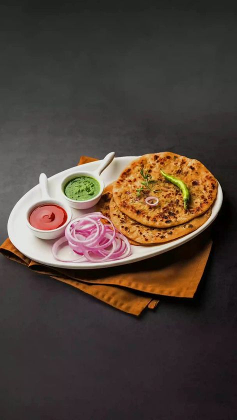 Aloo Paratha aloo Parantha Achar Chutney recipe Punjabi breakfast Aloo ka Parantha aam ka Achar Aloo Paratha Photography, Punjabi Breakfast, Indian Food Photography, Aloo Paratha, Indulgent Food, Paratha Recipes, Vegetarian Snacks Recipes, Videos Cooking, Indian Dessert Recipes