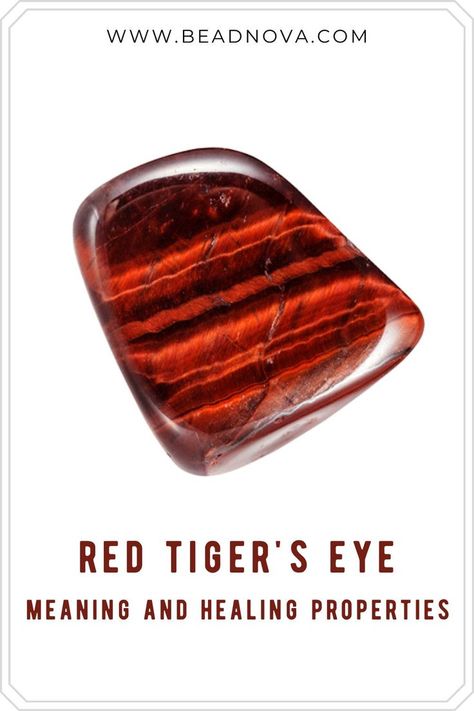 Crystals Energy, Eye Meaning, Red Tiger, Become Wealthy, Lost My Job, Red Tigers Eye, Attract Wealth, Red Gemstones, Positive Outlook