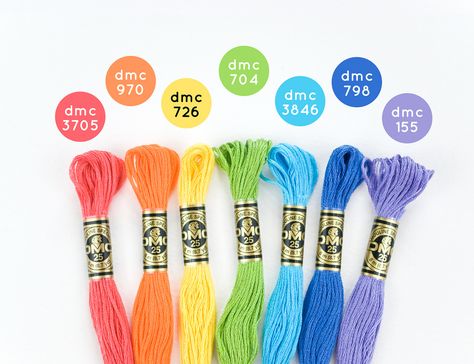 Bracelet Colors, Cross Stitch Floss, Embroidery Bracelets, Cross Stitch Thread, Dmc Embroidery Floss, Cross Stitch Supplies, Diy Bracelets Patterns, Colour Combo, Friendship Bracelets Diy