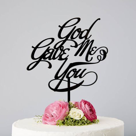 Letter Cake Toppers, Small Wedding Cakes, Tall Cakes, Cake Sizes, Country Barn, Engagement Cakes, Perfect Cake, Wedding Cake Topper, Small Wedding