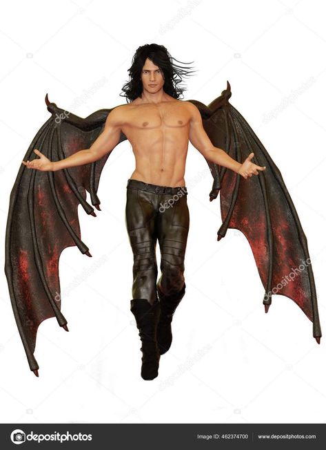 Male Demon, Demon Costume, Human Form, Bat Wings, Royalty Free Photos, Free Photos, Stock Images Free, Stock Photography, Bat