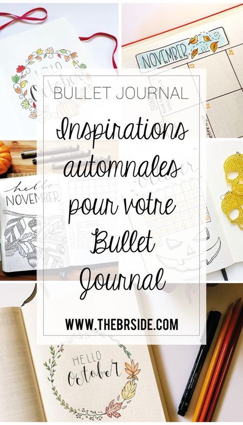 Inspirations automnales pour votre Bullet Journal ! Automne Bullet Journal Weekly Log, Memory Planner, Bullet Journal Page, Diy Agenda, Organization Bullet Journal, Passion Planner, Book Drawing, Bullet Journal Inspo, Bullet Journal Doodles