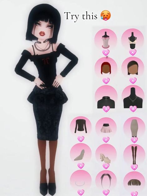 Dress To Impress Designer, Single Colour Dress To Impress, Dress To Impress Vip Hacks, Dress To Impress Tips, Drees To Impress Outfit Idea, Code Clothing, Vip Dress, Roblox Dress, Boss Dress