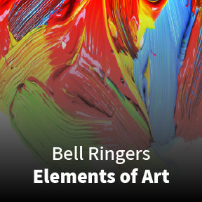 Bell ringes to start yourr art class on the elements of art Bell Ringers For Elementary, Art Lesson Plan, The Elements Of Art, The Mona Lisa, Georgia Okeefe, Bell Ringers, Who Am I, Art Lesson Plans, Art Lesson