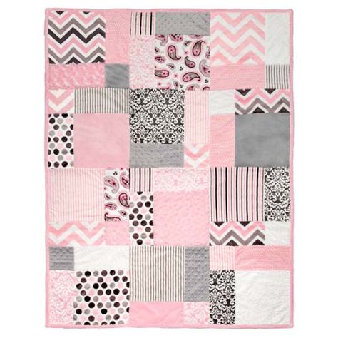 Tuscan Cuddle - Free Quilt Pattern | Beautiful Skills - Crochet Knitting Quilting | Bloglovin’ Girl Quilts Patterns, Quilt Modernen, Baby Quilt Patterns, Childrens Quilts, Cozy Quilts, Beginner Quilt Patterns, Easy Quilt Patterns, Quilt Baby