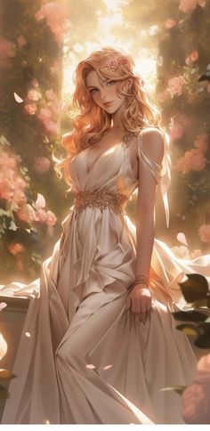 Aphrodite Art, Greek Goddess Art, Heal Your Soul, Aphrodite Goddess, Goddess Of Love, Goddess Art, Female Character Design, Disney Princesses, Character Portraits