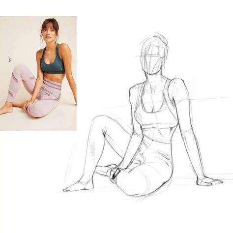 Figure Sketching: Mastering the Art of Capturing Form and Proportion | Sky Rye Design Human Figures In Different Poses, Human Figure Sketches Pose Reference, Human Figure Sketches With Clothes, How To Draw Human Figures, Human Figure Poses, Human Figure Reference, Body Figure Sketch, Figure Study Drawing, Drawing Body Proportions