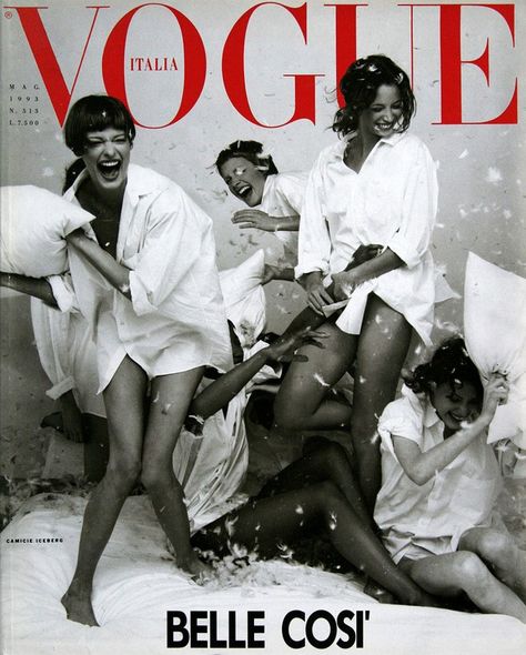 Franca Sozzani: Her Best Italian Vogue Covers Photos | W Magazine  Vogue Italia, May 1993. Vintage Covers Aesthetic, Old Vogue Covers, Vogue Prints, Vintage Magazine Covers, Vogue Wall, Franca Sozzani, Vogue Aesthetic, Italian Vogue, Vintage Vogue Covers