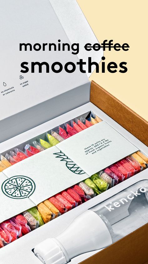 Fruit Vegetable Smoothie, Organic Fruits, Breakfast Routine, Healthy Drinks Smoothies, Compostable Packaging, Organic Fruit, Breakfast Smoothies, Smoothie Shakes, Smoothie Drinks