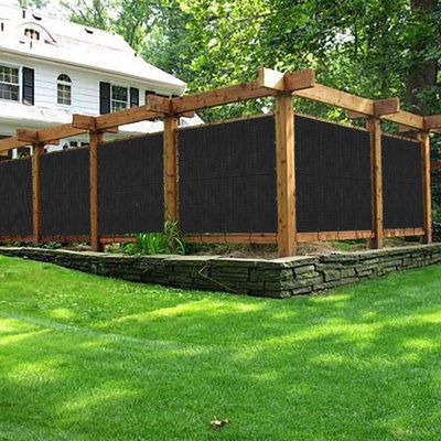 MESH FENCE: Our Heavy-Duty tarps protect anything even in heavy weather. Custom tarpaulins are 100% Weather Resistant. Wind passes through our custom mesh tarps. Close-knit mesh keeps out prying eyes without the hassles of taking down tarps on windy days. Mesh tarps look great on a chain-link fence. Size: 72" H x 120" W x 1" D | Covers & All Heavy Duty Multipurpose Privacy Fence Screen, UV & Weather Resistant for Balcony, Garden, Swimming Pool 72.0 H x 120.0 W x 1.0 D in Green | 72" H x 120" W x Lattice Privacy Fence, Fence Screen, Privacy Fence Screen, Deck Privacy, Outdoor Fencing, Garden Swimming Pool, Fence Screening, Privacy Screen Outdoor, Outdoor Privacy