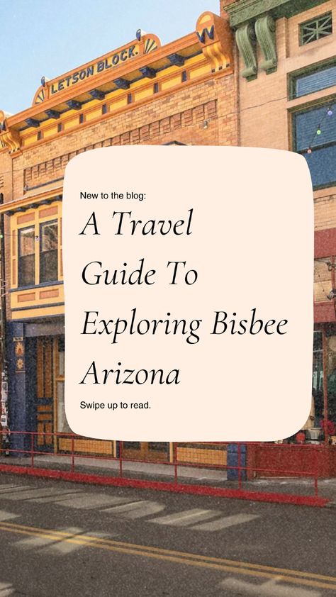 Planning a trip to Bisbee, Arizona? Discover the best things to do, places to stay, and must-see attractions in this unique historic town. This guide covers everything from local art galleries and mining tours to charming inns and scenic viewpoints. Perfect for travelers seeking an offbeat Arizona experience filled with rich history and culture. Click to explore your complete Bisbee travel itinerary! Bisbee Arizona, Explore City, Mining Town, Local Art, Planning A Trip, Adventure Awaits, Travel Itinerary, Art Galleries, Historical Sites