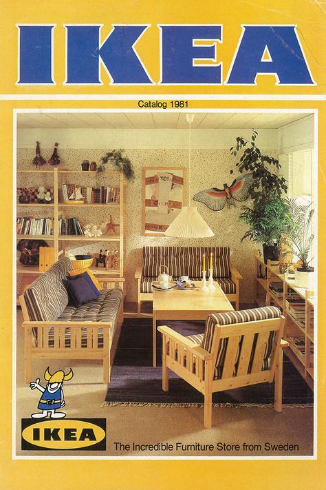 Ikea Catalog 1980, 80s Ikea Catalogue, Early 80s Interior Design, Vintage Ikea Catalogue, Old Ikea Catalog, Ikea Furniture Aesthetic, Ikea Aesthetic Store, Ikea Poster, Ikea Retro