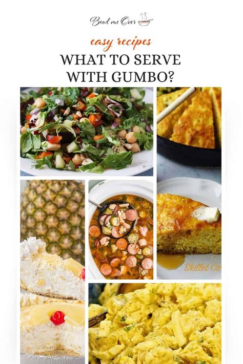 Wondering what to serve with gumbo? Here are yummy side dishes, appetizers and dessert to take your meal to the next level! Watermelon Quinoa Salad, Yummy Side Dishes, Mexican Fruit Salads, Deviled Egg Potato Salad, Creamy Avocado Pasta, Pineapple Casserole, Mexican Corn Salad, Avocado Pasta Salad, Heirloom Tomato Salad