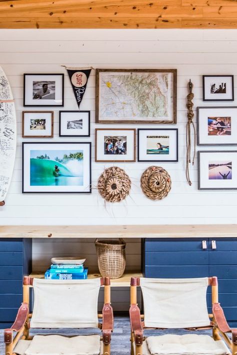 kelly slater surf ranch — Raili CA Design Kelly Slater Surf Ranch, Surf Shack Decor, Surf Interior, Surf Style Home, Raili Clasen, Surf Cottage, Deco Surf, Boho Beach House, Surf House Decor