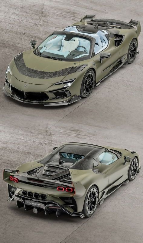 Ferrari Sf90 Mansory, Ferrari Mansory, Mansory Cars, Damn Shawty, Ferrari Sf90, Olive Color, Ferrari, Cars, Quick Saves