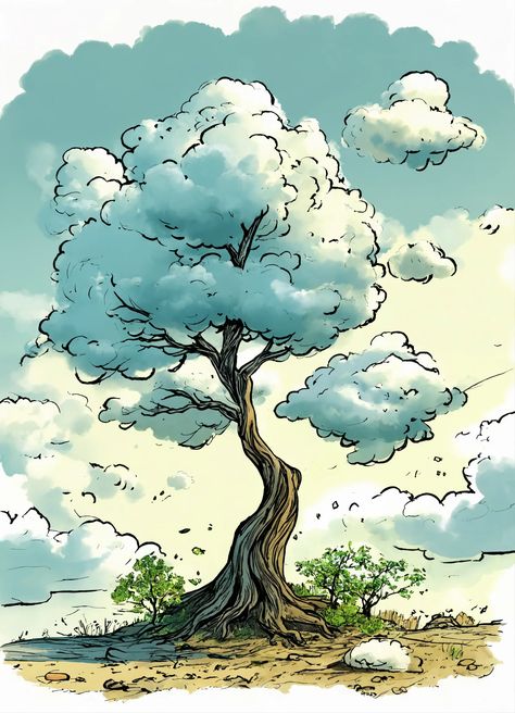 Cloud Tree: A Whimsical Twist on Nature

Behold the extraordinary Cloud Tree 🌳☁️ An enchanting AI-generated masterpiece where fluffy clouds gently sway as foliage. Embrace the whimsical and let your imagination soar. #CloudTree #NatureArt #Surrealism #DigitalArt #AIWonder Cloud Tree, Sketching Ideas, Fluffy Clouds, Drawing Sketching, Tree Wallpaper, Aesthetic Pastel, Aesthetic Pastel Wallpaper, Pastel Wallpaper, Pastel Aesthetic