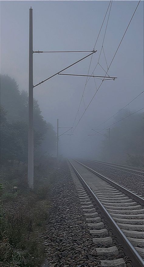 Railroads Aesthetic, Railroad Aesthetic, Melon Collie, Doomer Aesthetic, Russia Aesthetic, Cloudy Weather, Gloomy Day, Angel Statues, Gray Aesthetic