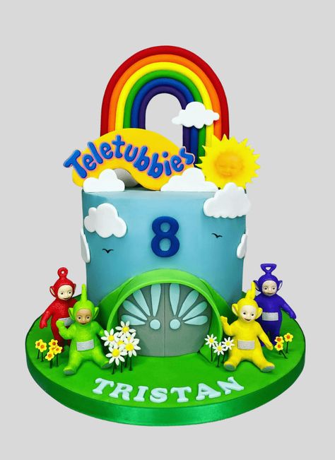 Teletubbies 1st Birthday, Teletubbies Cake Topper, Teletubbies Birthday, Teletubbies Cake, Cake Designs Images, Birthday Cake Ideas, Image Ideas, Custom Cake, Design Image