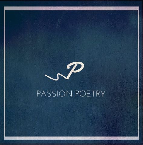 ur Logo for the Passion that we have for Poetry Poetry Logo, Ur Logo, Association Logo, The Passion, Poetry, Monogram, ? Logo, Quick Saves