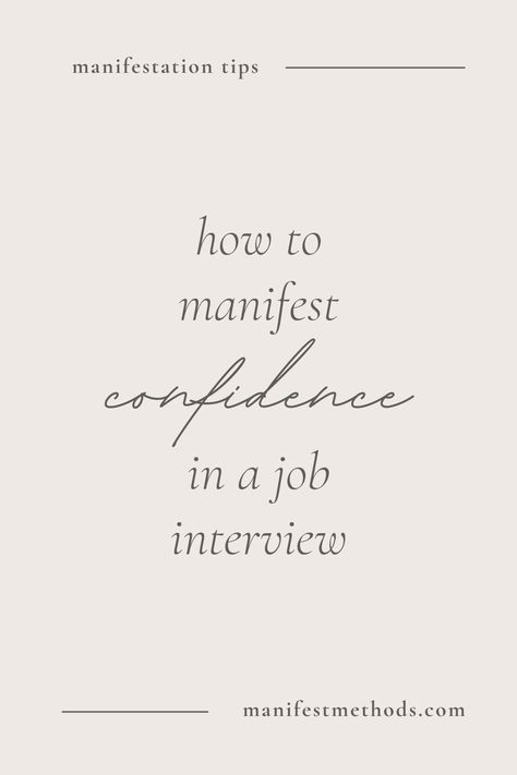 How To Manifest Getting A Job, Affirmations For A Job Interview, Manifest Job Interview, Manifesting A Job Law Of Attraction, Affirmations For Interviews, Pre Interview Affirmations, Getting A New Job Affirmations, Positive Job Affirmations, Job Interview Manifestation