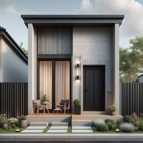 Tiny Room, Compact House, Town House, Luxury Homes Dream Houses, Facade Architecture, House Architecture Design, Facade House, Small Home, Dream Home Design