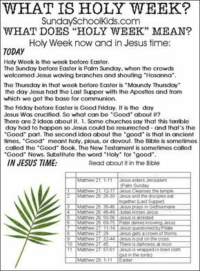 Palm Sunday Lesson Holy Week Activities, Easter Lessons, Easter Sunday School, Sunday School Kids, Resurrection Sunday, Palm Sunday, Holy Week, Sunday School Lessons, Sunday School Crafts