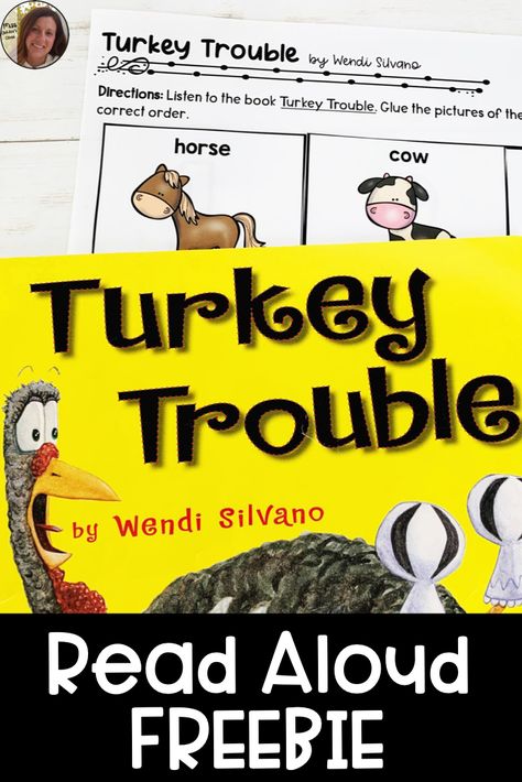 Turkey Trouble Activities, Special Ed Classroom, Ed Classroom, Thanksgiving Read Aloud, Turkey Trouble, Thanksgiving Activities For Kindergarten, November Classroom, Thanksgiving Activities Preschool, Turkey Activity