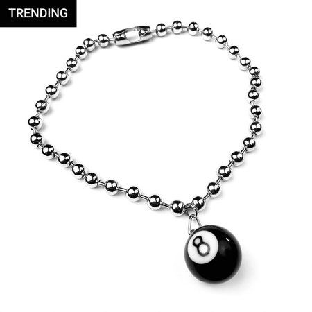 TRIXY STARR GHOST NECKLACE – Teen Hearts Clothing - STAY WEIRD | ShopLook Cosmic Necklace, Heart Clothes, Stay Weird, 8 Ball, Ball Necklace, Lots Of Love, Beaded Chain, Tee Shop, Hoodie Fashion