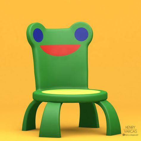 Froggy Chair, Animal Crossing, Game Art, Twitter, On Instagram, Instagram, Art