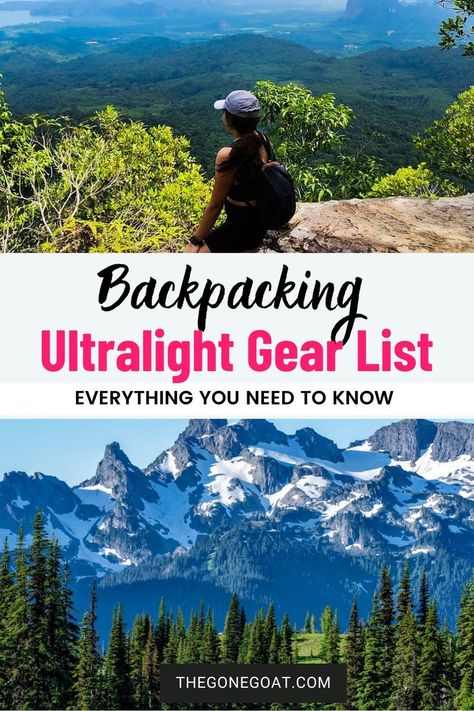 Here’s my tried and tested true ways for the 10 ultralight essentials of backpacking gear and how to pack light that you will ever need on your outdoor expedition. Diy Ultralight Backpacking Gear, Backpacking For Beginners, Backpacking Gear List, Ultralight Backpacking Gear, Backpacking Essentials, Eat Sleep Repeat, 10 Essentials, Gear List, Ultralight Backpacking