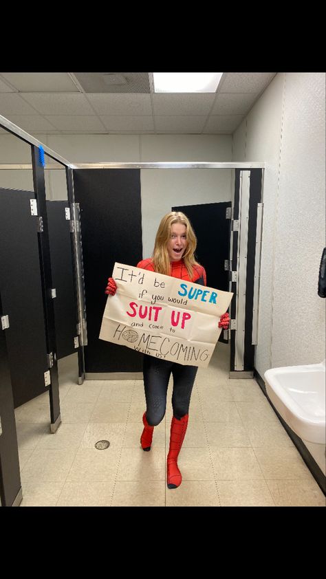 Promposal Ideas For Him, Creative Prom Proposal Ideas, Sadies Proposal, Cute Hoco Proposals, Homecoming Poster Ideas, Formal Proposals, Prom Posters, Cute Homecoming Proposals, Cute Prom Proposals