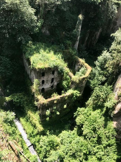 #ruins #old #ancient #travel #aesthetic Green Ruins Aesthetic, Ruined Aesthetic, Ruins Aesthetic, Alien Ruins, Overgrown Ruins, Room References, Ruins Architecture, City Ruins, Games Aesthetic