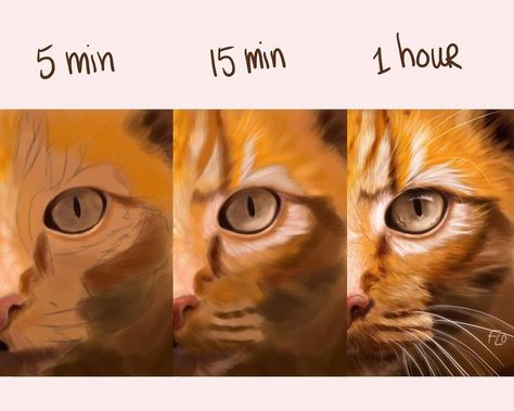 The Artist Shows How Much Time She Spends Creating Her Drawings. Fur Painting Tutorial, Painting Fur, Contemporary Art Photography, Digital Painting Techniques, Digital Painting Tutorials, Cheetahs, Art How, Environment Concept Art, Digital Art Tutorial