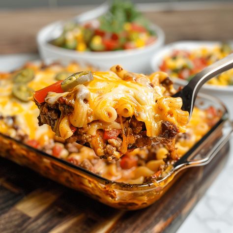 Simple 4-ingredient hamburger casserole with ground beef, pasta, cheese, and cream of mushroom soup. Perfect easy dinner. Hamburg Recipes, Easy Hamburger Casserole, Casserole With Ground Beef, Hamburger Casseroles Recipes, Pasta Cheese, Ground Beef Pasta, Hamburger Casserole, Cheeseburger Casserole, Cream Of Mushroom Soup