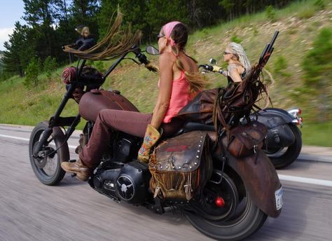 Sturgis Motorcycle Rally Outfits Women, Motorcycle Momma, Harley Women, Women Riders, Мотоциклы Harley Davidson, Chicks On Bikes, Sturgis Motorcycle Rally, Motorcycle Museum, The Outlaw