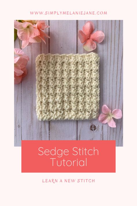 Sedge Stitch Crochet, Sedge Stitch, Simple Scarf, Have A Happy Day, Stitch Crochet, Next Home, Lion Brand, Half Double Crochet, Worsted Weight