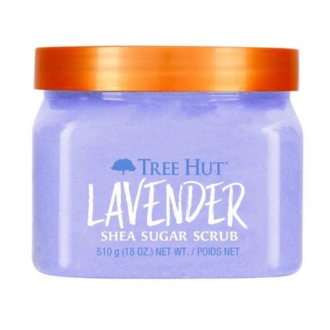 Tree Hut Lavender, Tree Hut Body Scrub, Shea Sugar Scrub, Best Body Scrub, Lavender Sugar Scrub, Sephora Skin Care, Shower Skin Care, Exfoliating Body Scrub, Sugar Body