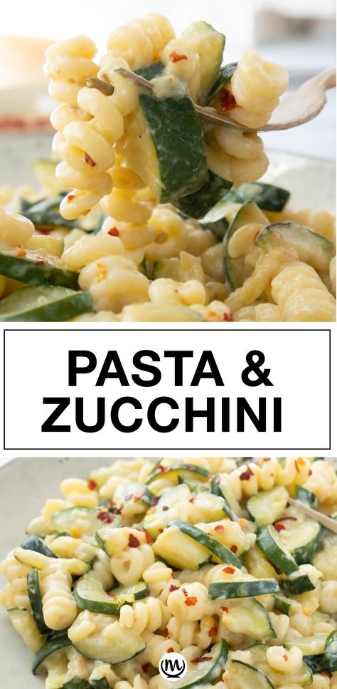 Pasta And Zucchini, Zucchini Dinner Recipes, Pasta With Zucchini, Zucchini Pasta Recipes, Easy Zucchini Recipes, Quick Pasta, Easy Zucchini, Zucchini Muffins, Zucchini Pasta