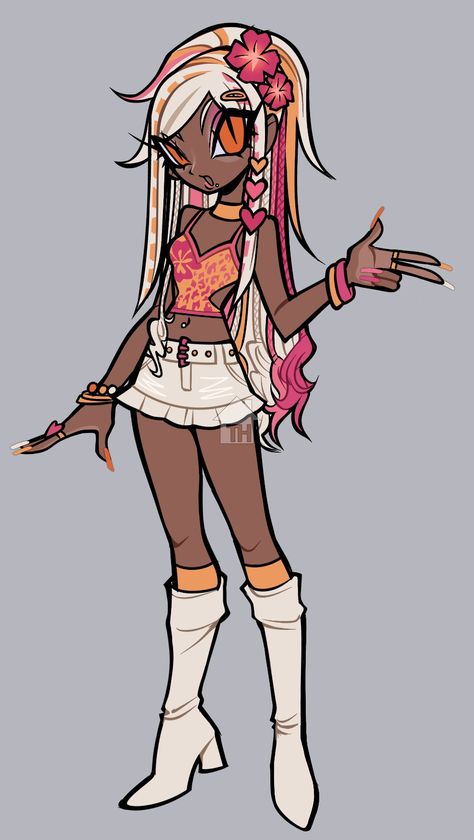 Garyu Outfit, One Person Pose Reference, Y2k Oc Art, Gyaru Outfits Ideas, Art Reference Outfits, Person Pose Reference Drawing, Gal Drawing, Winter Outfit Drawing, Shy Character Poses