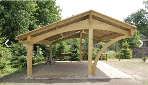 Iron Gazebo, Construction Garage, Wooden Carports, Patio Addition, Car Porch, Pergola Carport, Backyard Storage Sheds, Double Carport, Building A Garage