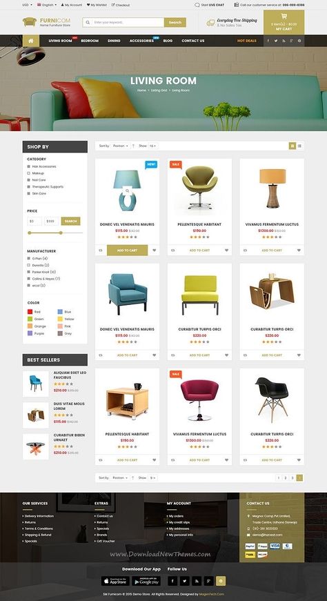 Furniture Store Interior Design, Furniture Store Interior, Layout Portfolio, Layout Web, Minimalist Theme, Wordpress Ecommerce Theme, Ecommerce Web Design, Design Cv, Ecommerce Themes