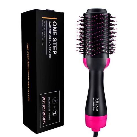 All Unique on Instagram‎: "♥️HOT AIR BRUSH♥️ ✨THE NXT LVL One Step Hair Dryer and Volumizer, 3 in1 Styling Brush Styler EASILY STYLE YOUR HAIR WITHOUT GOING TO A SALON. 🔸 IONIC TECHNOLOGY �Negative ions saturate the airflow to reduce the size of water droplets for faster drying. This helps condition, smooth, and make hair shinier while reducing frizz and static. 🔸 CERAMIC COATING Protects hair from over-styling with uniform heat distribution that penetrates hair quickly from the inside out for One Step Hair Dryer, Cold Hair, Blow Dryer With Comb, Wigs Collection, Electric Hair Brush, Hair In The Wind, Hair Dryer Comb, Dryer Brush, Blow Dry Brush