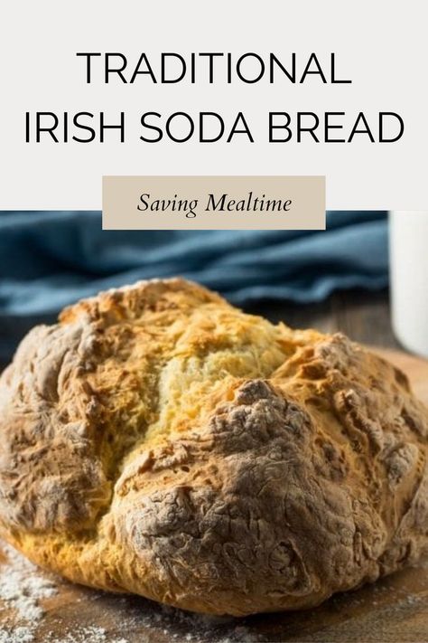 There are many variations of Irish soda bread that have been created over the years. This one is the traditional one and soon I will share the other one we make with caraway seeds and raisins. Recipe For Irish Soda Bread, Irish Bread, Traditional Irish Soda Bread, Cranberry Baking, Soda Bread Recipe, Irish Soda Bread Recipe, Irish Cuisine, Easter Recipe, Lent Recipes