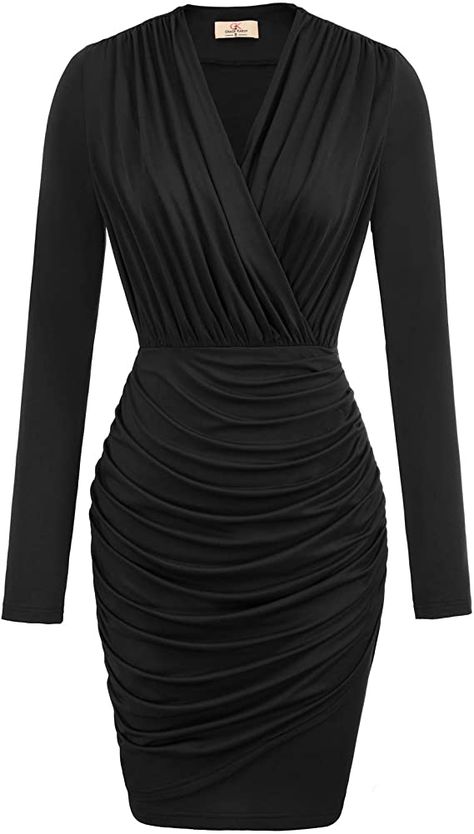 Sophisticated Dress, Solid Dress, Pencil Dress, Classy Dress, Amazon Women, Comfortable Outfits, Dresses Online, Clothing Store, Vintage Ladies