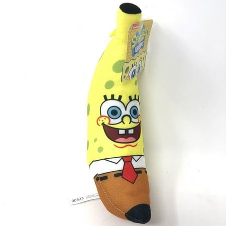 SpongeBob SquarePants - Banana SpongeBob Soft Plush Toy. Size 9 inch long. Adorable soft plush SpongeBob turned into banana. Great gift for SpongeBob SquarePants fans! Recommend for ages 3+ Color: Yellow. Silly Spongebob, Spongebob Merch, Spongebob Toys, Spongebob Squarepants Toys, Spongebob House, Stuff Toys, Sandy Cheeks, Spongebob Funny, Up Theme